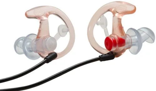 Vista 4 de SureFire EP3 Sonic Defenders - Tapones para oídos filtrados, diseño de doble brida, reutilizables
