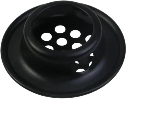 Vista 4 de MY MIRONEY 10 rejillas de ventilación circulares negras de 0.8 pulgadas de acero inoxidable con agujero de malla redonda para gabinetes, armarios