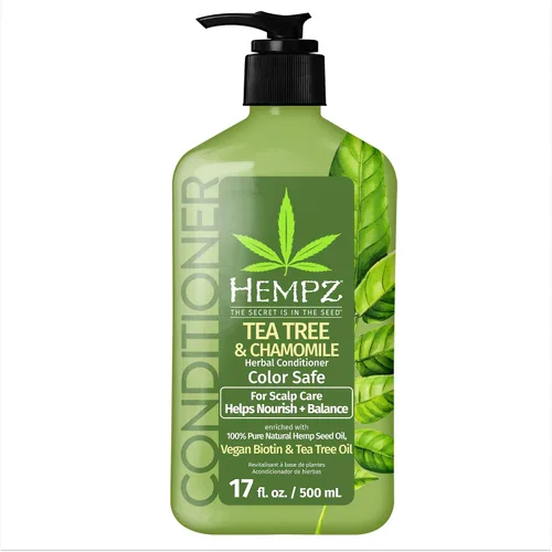 Vista 8 de Hempz Acondicionador de biotina – Original Light Floral & Banana – Para el crecimiento y fortalecimiento del cabello seco, dañado y teñido teñido