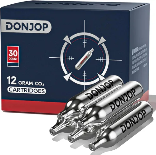 Vista 8 de 12G CO2 Cartridges Non-Threaded, CO2 cartridges BB Gun, CO2 BB Pistol, CO2 Airsoft Pistol, and C02 Paintball Markers,Snug Fit & Solid Seal