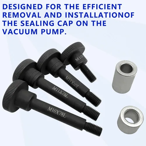 Vista 4 de ZKTOOL Instalador de removedor de tapa de sellado de bomba de vacío para instalación y reemplazo de motores BMW N53, N54, N55, 118530, 110290