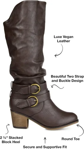 Vista 2 de Journee Collection womens Riding Boots