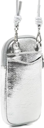 Vista 4 de Desigual Soporte para smartphone con efecto de cuero, Negro -, Accesorios Pu Otros