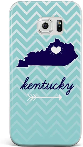 Vista 22 de Inspired Cases - Compatible con iPhone Xs Max - Funda protectora con textura 3D para Apple iPhone Xs Max - Kentucky Chevron Pattern State