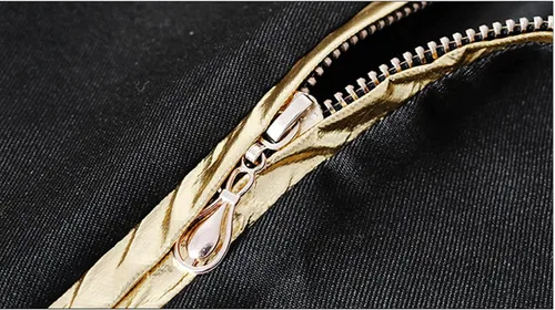 Vista 6 de Cacycasa Chaqueta bordada para hombre diseño de príncipe palacio dorado