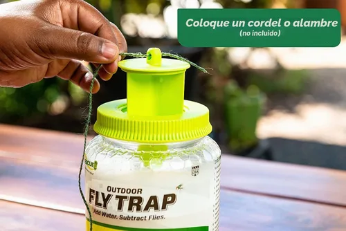 Vista 8 de Paquete de 4 recipientes reutilizables para trampa para moscas Rescue Outdoor