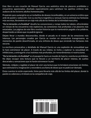 Vista 2 de De la iniciación a la finalidad Cuento Erótico Gay (Colección de Relatos Eróticos Gay Para Hombres Adultos) (Spanish Edition)
