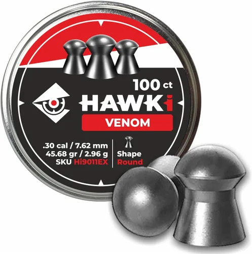 Vista 6 de Balas de Airsoft Hawki Diseñadas para Tiro al Blanco y Caza