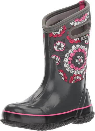 Vista 54 de BOGS Botas de nieve unisex de neopreno con aislamiento de goma de alta impermeabilidad para niños Negro