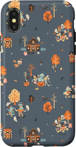 Vista 5 de iPhone 16 Disney Mickey Mouse & Pals Spooky Cute Halloween Scenes Case