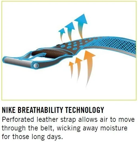 Vista 4 de Nike - Cinturón reversible perforado para hombre