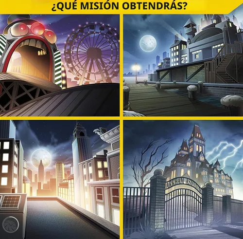 Vista 6 de Batman 6056744 - Figura de acción táctica Rebirth de 4 pulgadas con 3 accesorios misteriosos, Misión 1, multicolor