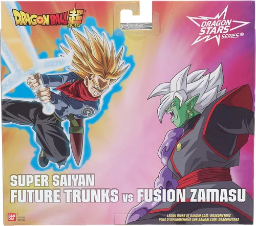 Vista 9 de Bandai America - Dragon Ball Super Paquete de batalla Dragon Stars Trunks del Futuro Vs. Fusion Zamasu