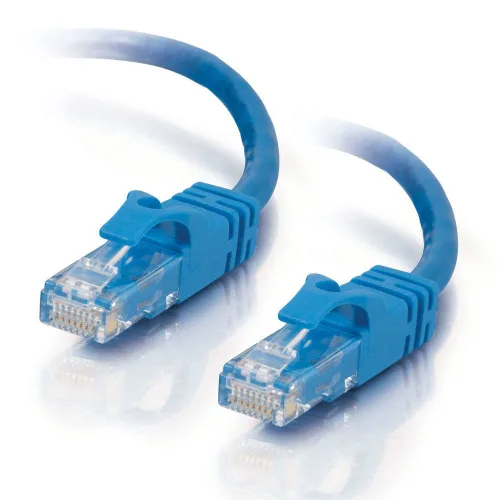 Vista 132 de C2G/Cables to Go 29002 Cables de Red Cat6 Sin Enganches Sin Blindaje (UTP), Paquete de 25, Azul (3 Pies, 0.91 Metros)
