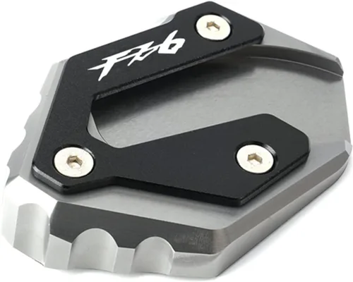 Vista 14 de KAnduo para Yamaha para FZ1 para FZ 1 2006-2015 para FZ6 para FZ6R para FZ6-S2 2004-2009 Accesorios motocicleta aluminio Kickstand pie pie lateral