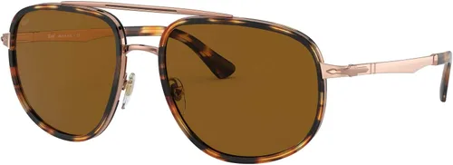 Vista 2 de Persol PO2465S Pilot - Gafas de sol, Rayas Azul GrisAzul Claro