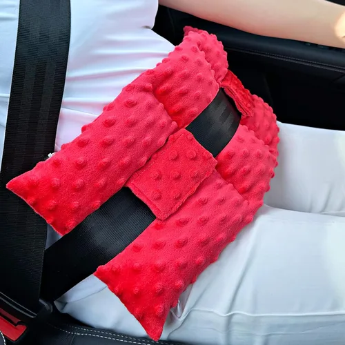 Vista 13 de Almohada para cinturón de seguridad de ostomía, protector de conducción de ostomía, protector de ileostomía de urostomía, no aprieta, suministros