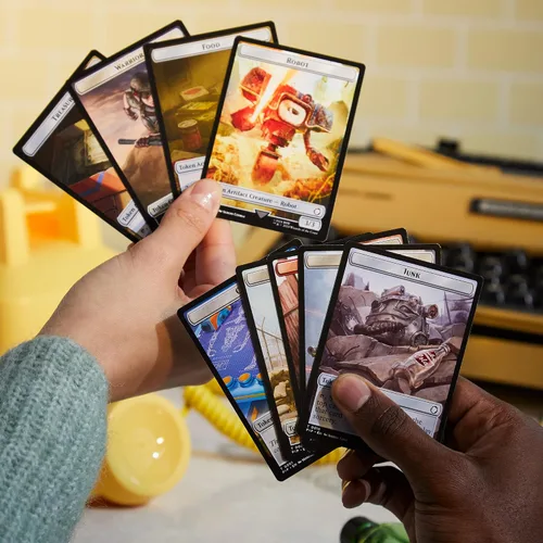 Vista 6 de Magic: The Gathering Fallout Commander Deck Bundle – Incluye todos los 4 mazos (1 Hail Caesar, 1 Scrappy Survivors, 1 Science!, y 1 Mutant Menace)