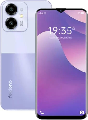 Vista 5 de Teléfono celular, teléfono inteligente Android desbloqueado, pantalla Octa-Core 6.52 pulgadas HD+ 90Hz, batería de 4000 mAh, perfecta para negro