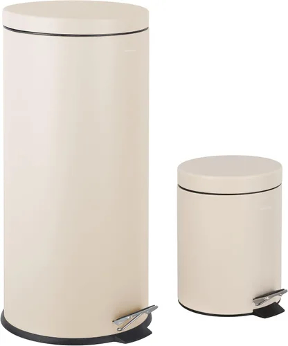 Vista 8 de happimess HPM1000B Oscar - Bote de basura de 8 galones con mini bote de basura gratis, moderno, a prueba de huellas dactilares para el hogar