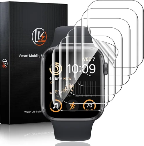 Vista 14 de LK Pack de 3 para Apple Watch Ultra 3 Protector de Pantalla 49mm [Cero-Falla] HD Top 9H Vidrio Templado Apple Watch Ultra / Ultra 2 Protector