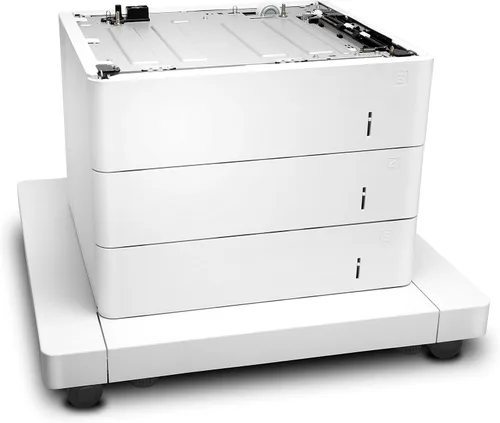 Vista 2 de HP LaserJet J8J93A - Alimentador de papel con gabinete (3 x 550 hojas)