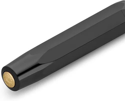 Vista 4 de Kaweco Sport Classic Fountain pluma color negro, con plumín medio.