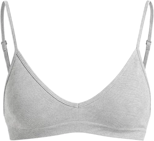 Vista 12 de SweatyRocks Bralette Triangular para Mujer con Escote Pronunciado Sujetador con Cuello en V Sin Cables Sin Relleno Suave Cómodo para Uso Diario
