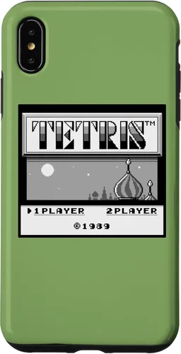 Vista 7 de Funda con pantalla para iPhone 12 mini Tetris 1989