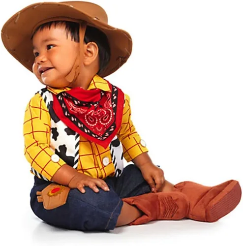 Vista 2 de Disney Tienda Deluxe Toy Story Woody - Disfraz de Halloween de 3 6 meses