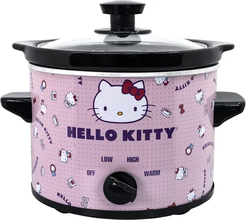 Vista 11 de Uncanny Brands Olla de cocción lenta Bluey de 2 cuartos - Pequeño aparato de cocina