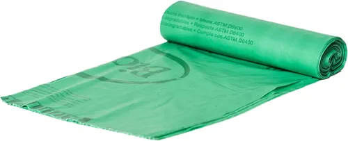 Vista 3 de BioBag (USA) The Original Compostable Bag, 39 galones, 120 unidades, bolsas de basura compostables 100% certificadas para residuos de alimentos