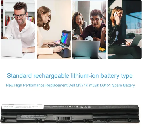 Vista 8 de M5Y1K - Batería para portátil de 14.8 V 40 WH compatible con Dell Inspiron 15 3000 5000 Series 5559 5558 5555 5758 5759 3567 3551 3552 3558 3565 14