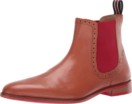 Vista 6 de Carlos Santana Botas Chelsea Carlos Mantra cuero de becerro negra.