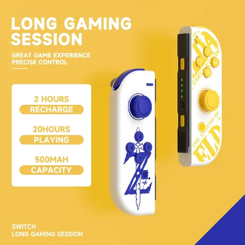 Vista 3 de FRGDOT Joycon Controller for Switch,Joy Cons for Switch Controllers, Left Right Wireless Remote Replacement for Switch Joycons Support Wake-up