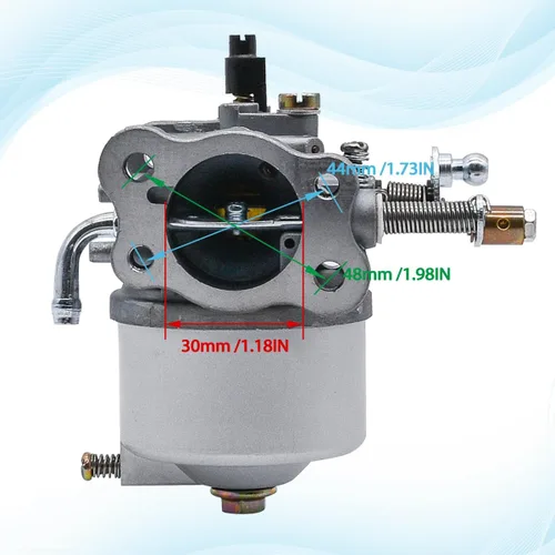 Vista 3 de Carburador de carrito de golf apto para carrito de golf EZGO Gas Car 350cc para Robin TXT Medalist 4 ciclos Workhorse ST350 Carb Reemplazo 72558-G01