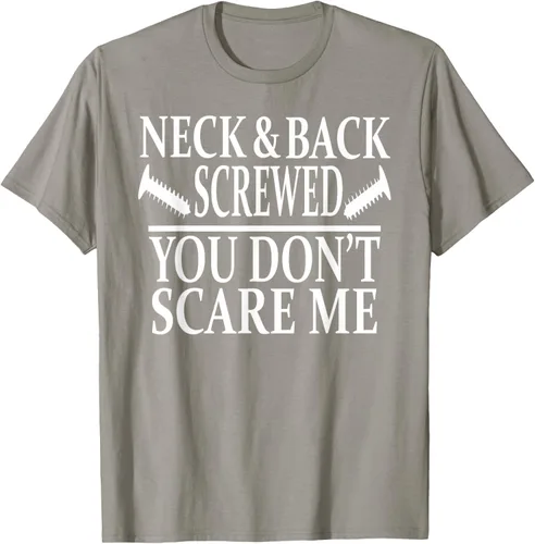 Vista 22 de Camiseta divertida para recuperación de cirugía de columna vertebral y cuello y espalda, Negro