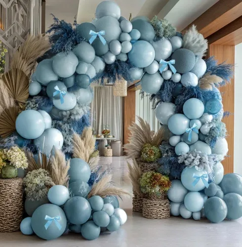 Vista 9 de Kit de arco de globos color naranja quemado burdeos, guirnalda de globos de otoño retro boho con crema dorada metálica para otoño, cosecha, Acción