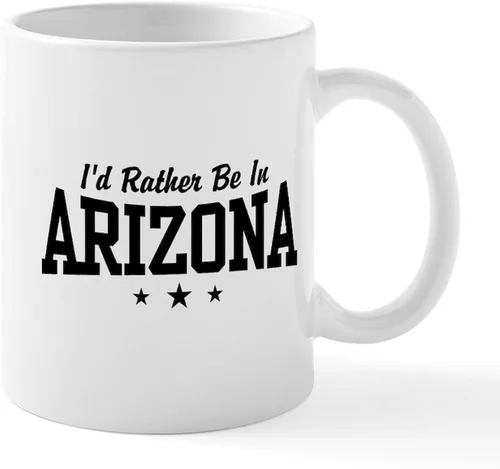 Vista 47 de CafePress ARIZONA Mugs Taza de café de cerámica de 11 oz (11.0 fl oz)