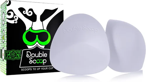 Vista 2 de Double Scoop, Divine - Sujetador triangular de talla grande y relleno de natación, levantamientos de levantamiento de realce para pecho grande