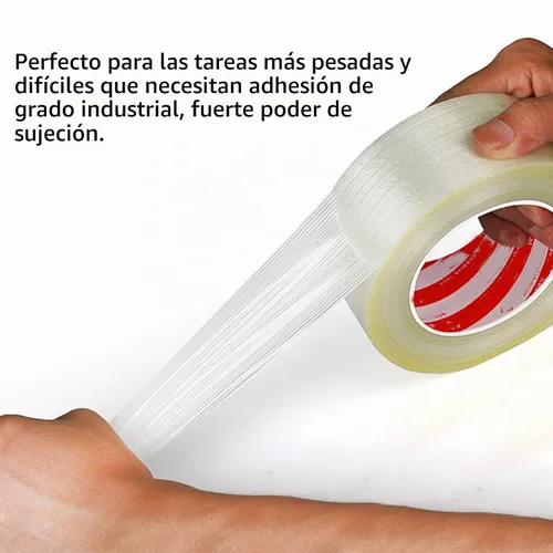 Vista 5 de KAIY - Cinta de fibra de vidrio (2 rollos, 1/2 pulgada x 60 yardas)