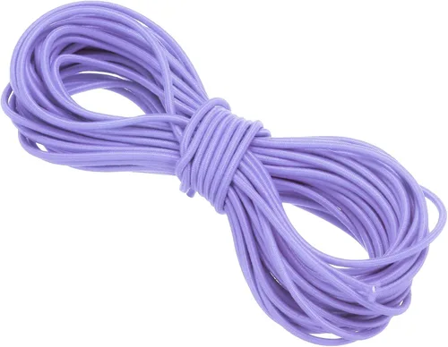 Vista 40 de PATIKIL Cuerda elástica elástica de 109 yardas (328.1 ft), cuerda elástica pesada de 0.059 in, albaricoque para manualidades, correas de gancho
