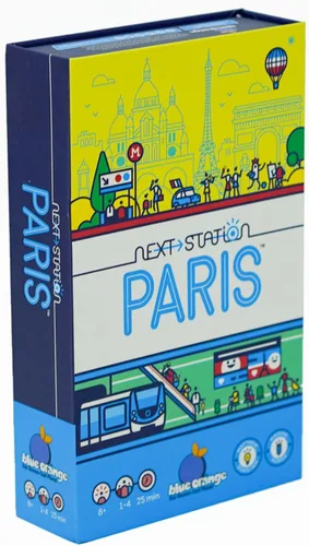 Vista 3 de Blue Orange Next Station London - Divertido juego de voltear y escribir de construcción de rutas de trenes en Londres, juego para niños
