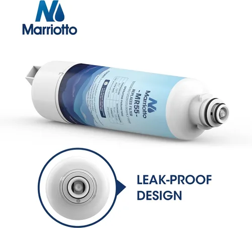 Vista 3 de MARRIOTTO Repuesto para filtro de agua Bosch Ultra Clarity Pro, compatible con BORPLFTR50, 12033030, 11032531, 11025825, 12028325, BORPLFTR55