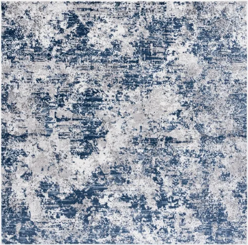 Vista 22 de SAFAVIEH Amelia Collection ALA705H - Alfombra de área de 2 pies 2 pulgadas x 4 pies, carbón y marfil, diseño abstracto moderno, no desprende pelusa