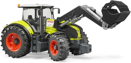 Vista 3 de Claas Axion 950 con cargador frontal 1:16 scale, opening hood, made in Germany, ages 3+