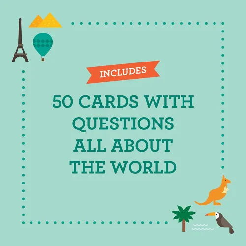 Vista 5 de Tarjetas de Trivia Nuestro Mundo