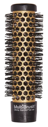 Vista 19 de Olivia Garden MultiBrush - Cepillo térmico desmontable no eléctrico con barril de cerámica