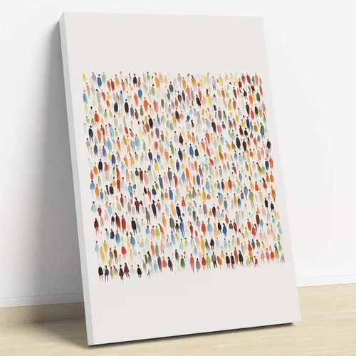 Vista 30 de Arte de pared de acuarela de Jesús, pintura en lienzo cristiano, imágenes de las Escrituras, decoración de pared, póster con versículos bíblicos