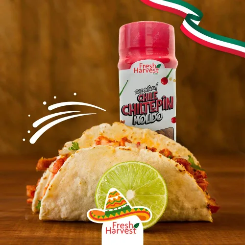 Vista 5 de Fresh Harvest Chiltepin - Pimienta molida en polvo, 45 g (1,59 oz), paquete de 30